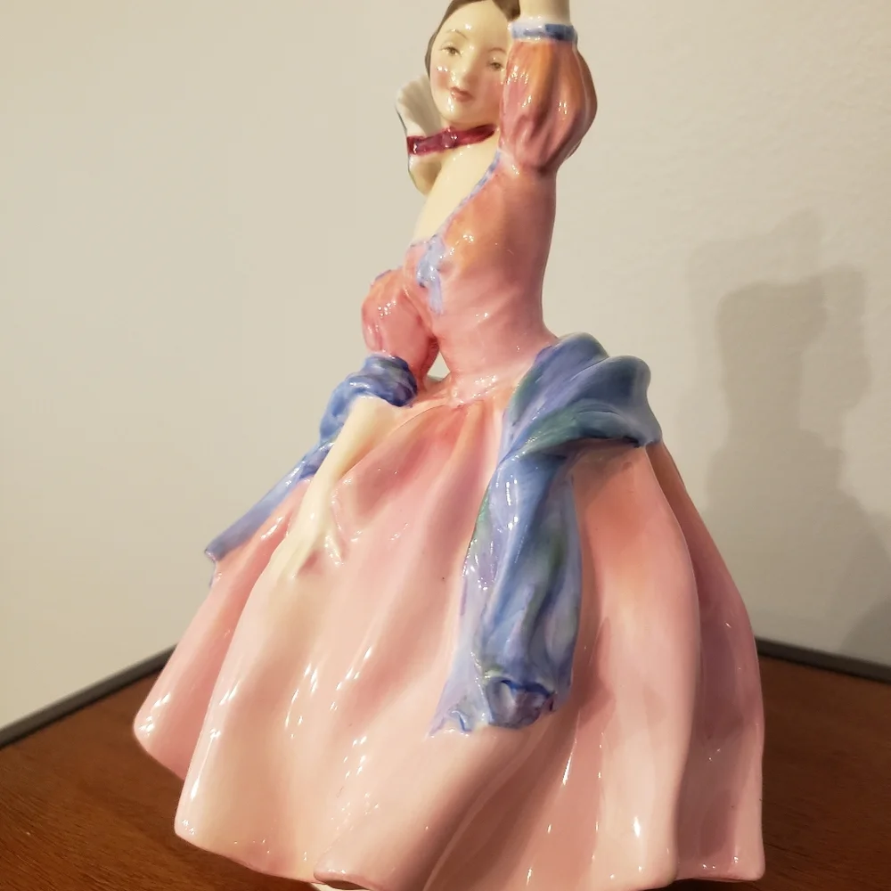 Vintage Royal Doulton Maytime Porcelain Figure - Picture 2 of 9